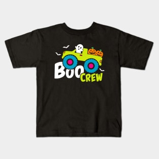 Boo Crew Truck Kids T-Shirt